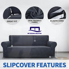 ULTRASONIC MICROFIBER SOFA COVER